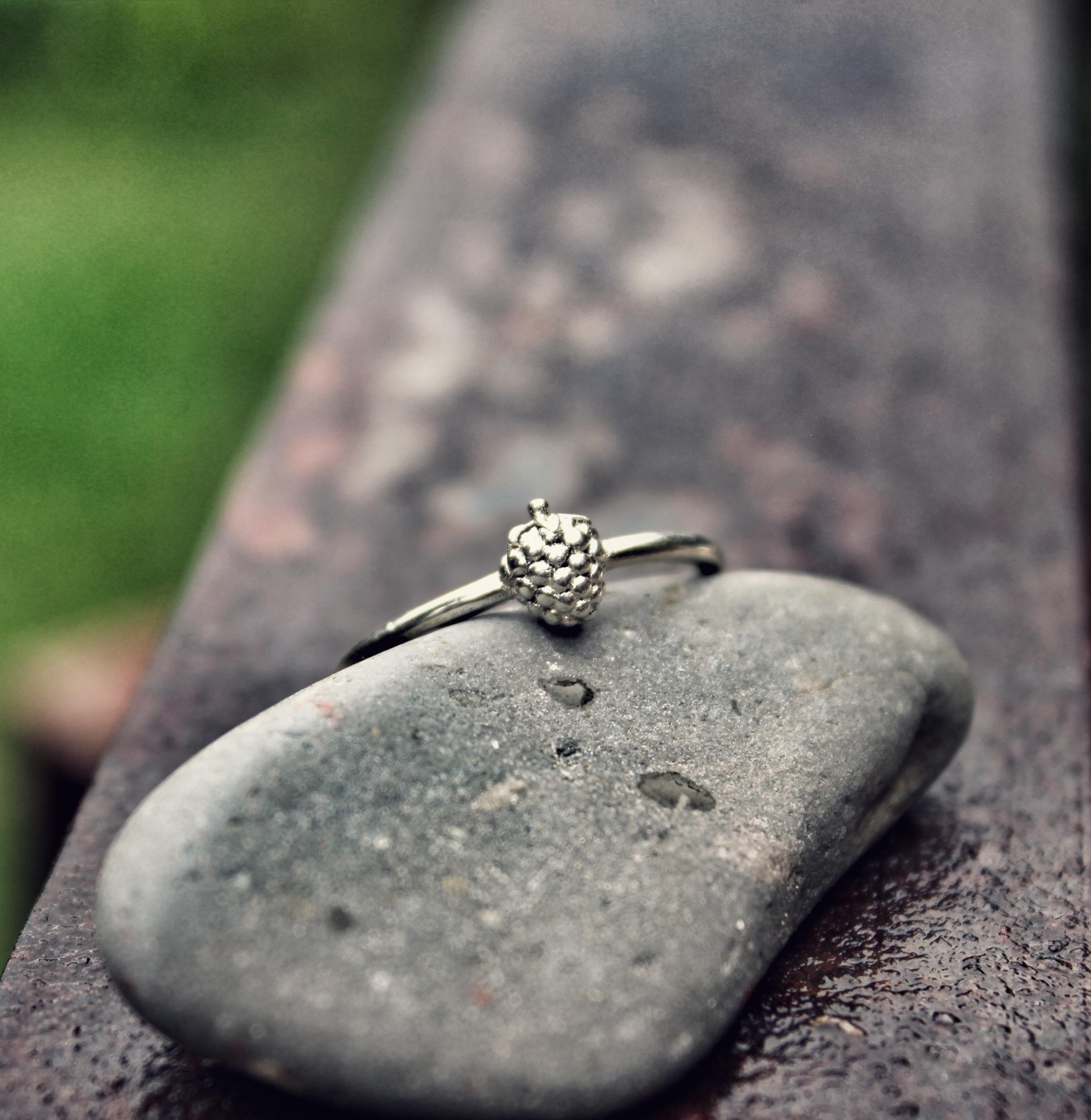 The Soft Cluster ring close-up — handcrafted memorial jewelry for miscarriage | NOVA EMBRACE