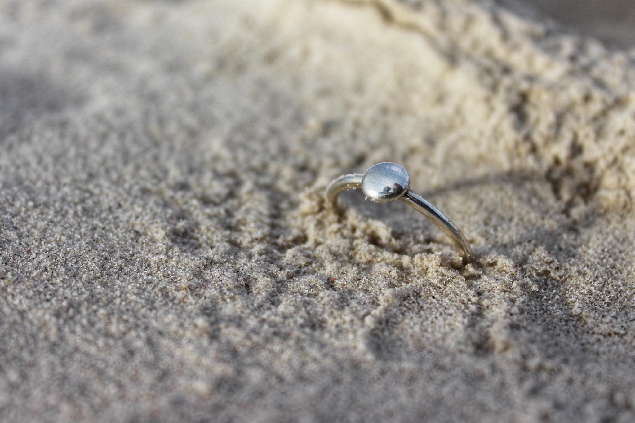 The Soft Seed memorial ring — Week 6 pregnancy loss keepsake | NOVA EMBRACE South Africa