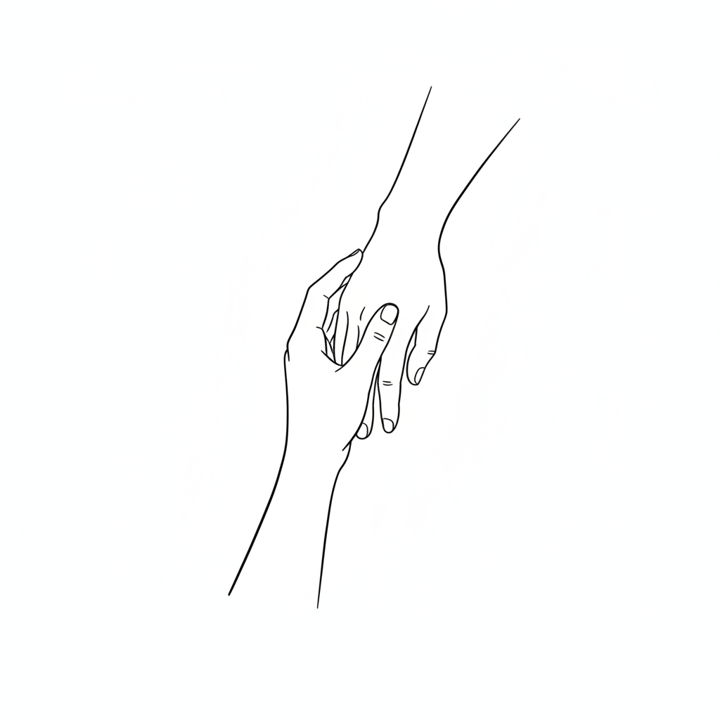 Two Hands Joining